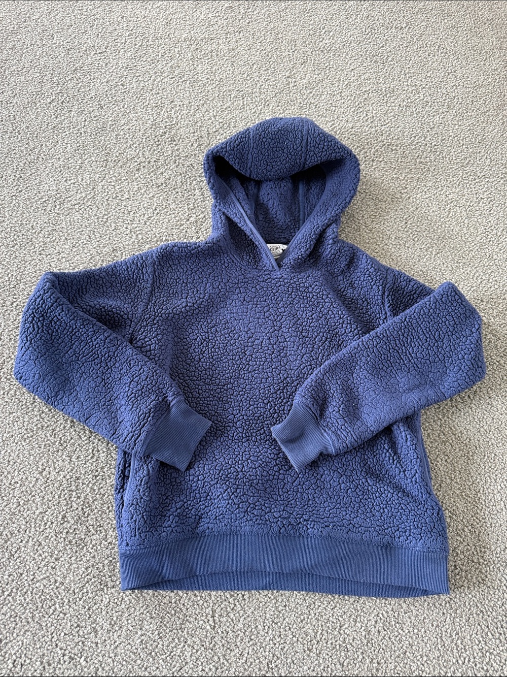 Athleta Blue Sherpa Hoodie for Kids